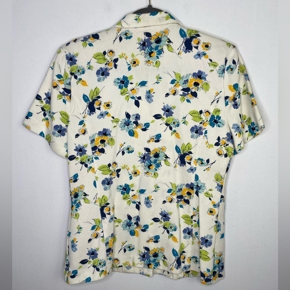 VINTAGE floral garden party texture jacket - Picture 5 of 8